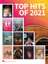 Top Hits of 2021 Guitar and Fretted sheet music cover